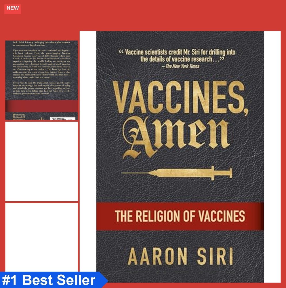 Medical Book Paperback Epidemiology Internal Medicine Vaccines Religion