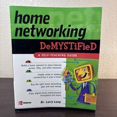 Home Networking Demystified – Larry Long (Paperback) VGC