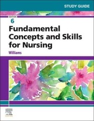 Study Guide for Fundamental Concepts and Skills for Nursing – Paperback – GOOD