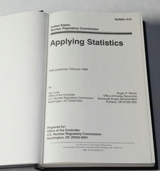 Vintage Applying Statistics Dan Lurie Roger H. Moore Hardcover 1994 Signed Black