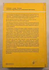 Geometric Algorithms & Combinatorial Optimization. 2nd Corrected Edition.