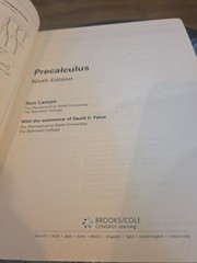 Precalculus by Ron Larson (2013, Hardcover)