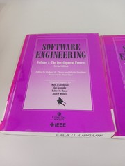 Computer Society: Software Engineering, Vol 1 & 2 Dev & Sup Process by R Thayer