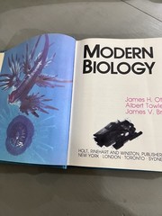 Holt Rinehart Winston Modern Biology Hardcover 1987 High School Illustrated