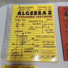 Teaching Textbooks Algebra 2 Textbook Set Answer Book Workbook CD-ROM