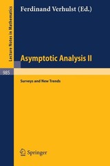 Asymptotic Analysis II: Surveys and New Trends by F. Verhulst (English) Paperbac