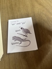 IEW Phonetic Zoo Lesson Cards & Spelling Cards Homeschool Lists