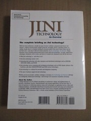 JINI TECHNOLOGY: AN OVERVIEW By S. Ilango Kumaran 2002
