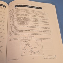 Walch Document-Based Assessment Activities Global History Classes PB Noonan 1999