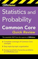 CliffsNotes Statistics and Probability Common Core Quick Review – VERY GOOD