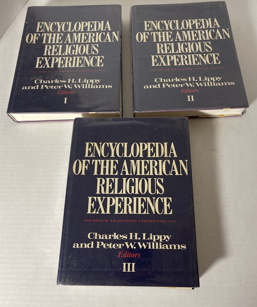 Encyclopedia of the American Religious Experience Complete 3 volume set 1988