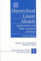 Hierarchical Linear Models – 9780761919049