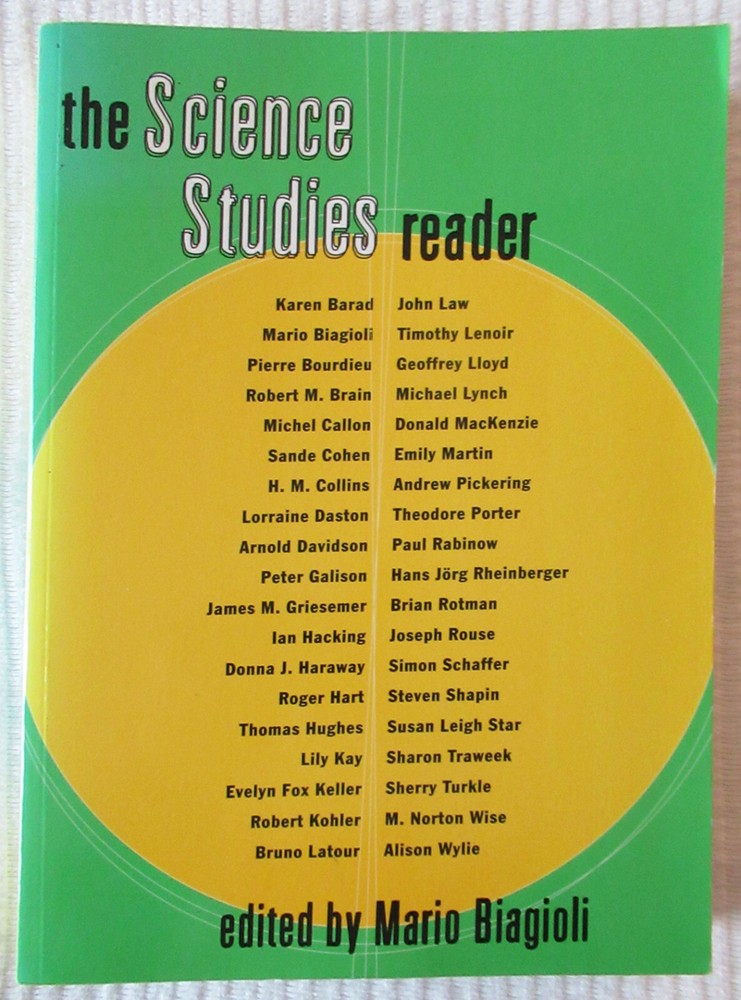 The Science Studies Reader ed by Mario Biagioli (trade pbk) Very good condition