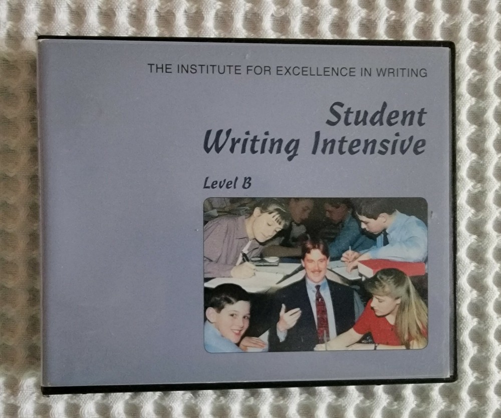IEW Student Writing Intensive Level B Middle School Homeschooling; Andrew Pudewa
