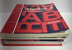 Saxon Algebra 2 complete set 3rd ed. textbook key solutions manual homeschool