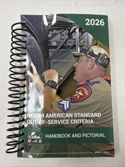 CVSA North American Standard Out Of Service Criteria 2026