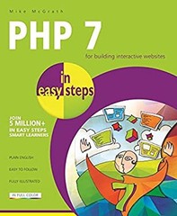 PHP 7 in easy steps Paperback Mike McGrath