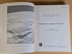 Apollo 17 Preliminary Science Report – NASA SP-330 – 1973 Printing 712 pages