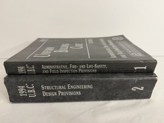 Uniform Building Code 1994, Vol 1-2 International Conference of Building Office