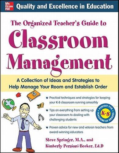 The Organized Teacher’s Guide to Classroom Management with CD-ROM (Spanis – GOOD