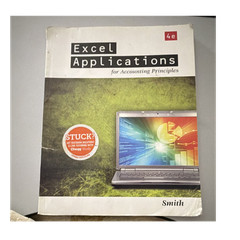 South-Western Cengage Excel Applications for Accounting Principles 4th Ed Smith