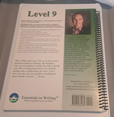 ESSENTIALS IN WRITING Level 9 Text book (spiral) & 3 DVDs Matthew Stephens 2021