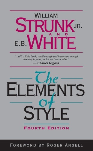 William Strunk E. White Elements of Style, The (Hardback) (UK IMPORT)