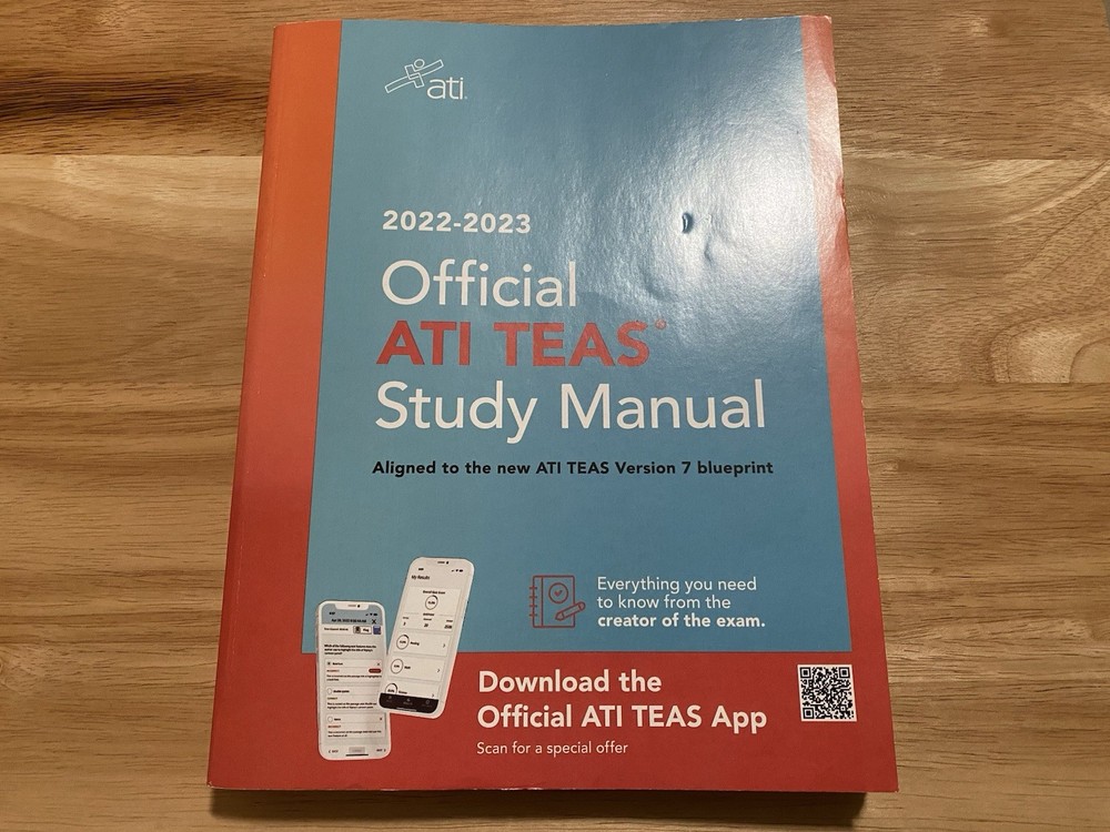 Official ATI Teas Study Manual 2022-2023 Aligned to the New ATI Teas Version 7