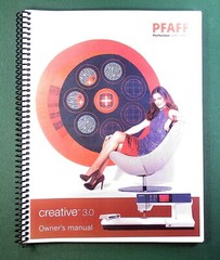 Pfaff Creative 3.0 Instruction Manual: Full Color 112 Pages & Protective Covers