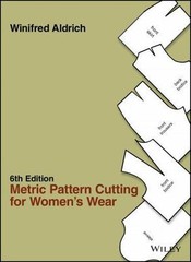 Metric Pattern Cutting for Women’s Wear by Aldrich, Winifred