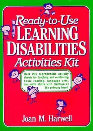 Ready to Use Learning Disabilities Activities Kit – Spiral-bound – GOOD