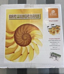NEW BJU Press 8th grade PRE-ALGEBRA Complete Subject Kit 2nd Ed Box Set Math +CD