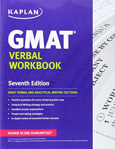 Kaplan GMAT Verbal Workbook (Kaplan Test Prep)