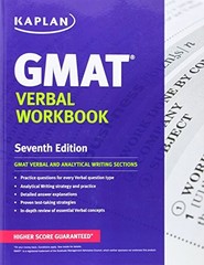Kaplan GMAT Verbal Workbook (Kaplan Test Prep)