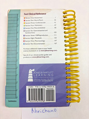 Clinical Nursing Pocket Guide, Third Edition, Spiral Bound, Good Condition