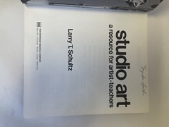 Studio Art A Resource for Artist Teachers Larry Schultz 1973