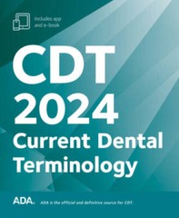 CDT 2024 Book and App – Spiral-bound By American Dental Association – GOOD