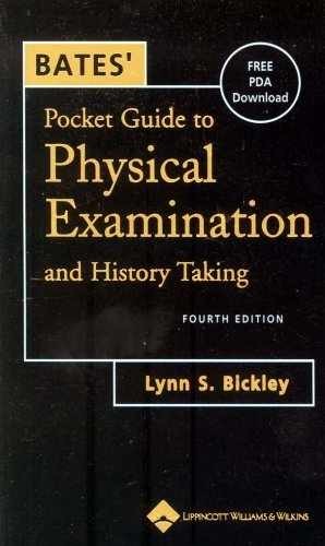 Bates’ Pocket Guide to Physical – Paperback, by Bickley MD Lynn – Acceptable r