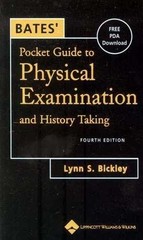 Bates’ Pocket Guide to Physical – Paperback, by Bickley MD Lynn – Acceptable r