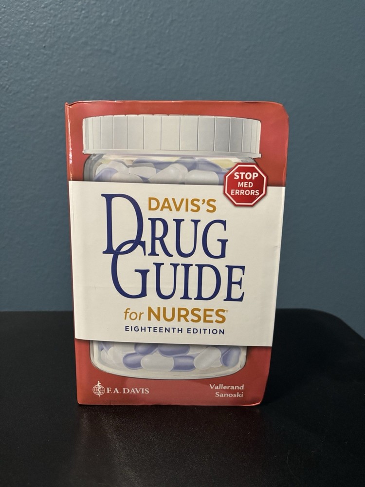 Davis’s Drug Guide for Nurses Eighteenth Edition w/ Access Code