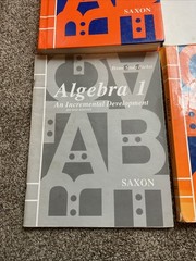 Saxon Algebra 1 2nd Edition Textbook Solutions Manual Tests & Homeschool Packet