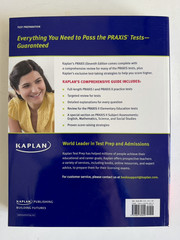Kaplan Praxis Eleventh Edition Practice Tests & Strategies for Score Raising NEW