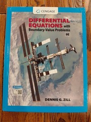 Mindtap Course: Differential Equations with Boundary-Value Problems Dennis Zill