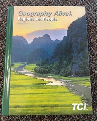 Geography Alive! Regions and People Third Edition 2025 Hardcover New