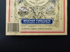 2000 The Old Farmer’s Almanac Millennium Collector’s Edition 272 Pages Used