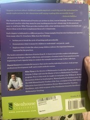 Beyond Answers : Exploring Mathematical Practices with Young Children by Mike