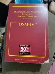 Diagnostic and Statistical Manual of Mental Disorders : DSM-IV by American…