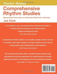 Comprehensive Rhythm Studies: Sequential Exercises Teacher’s Edition by J. Clark