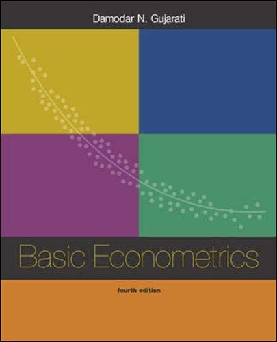 Basic Econometrics – hardcover Gujarati,Damodar