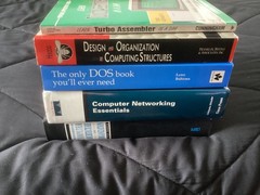 Mathematics lot of 5 Books, Computer Networking, DOS, Turbo Assembler